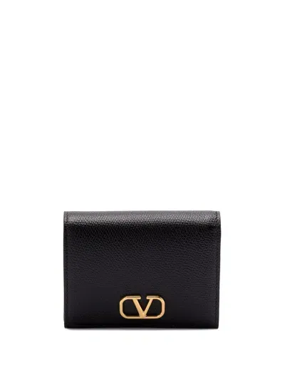 Valentino Garavani Valentino Vlogo Plaque Bi In Black  