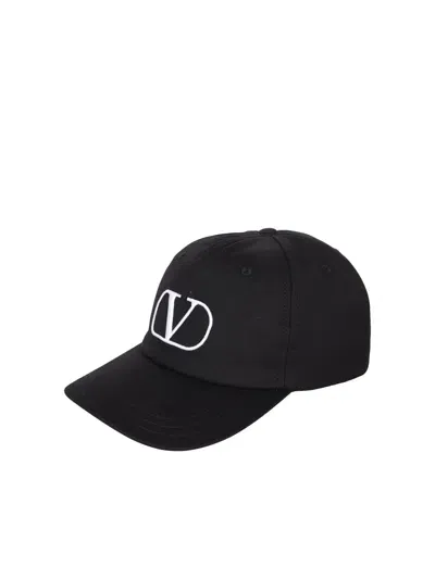 Valentino Garavani Vlogo Singature Black Hat