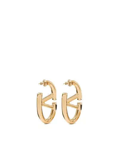 Valentino Garavani Valentino Vlogo The Bold Earrings In Gold