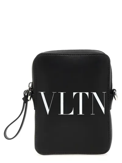 Valentino Garavani Vltn Crossbody Bags In White/black