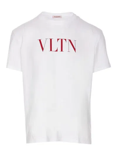 Valentino Vltn T-shirt In Blanco