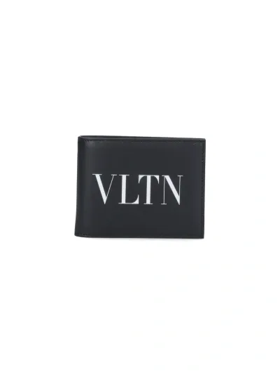 Valentino Garavani Vltn Wallet In Black