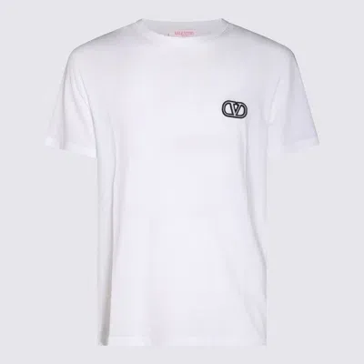 Valentino White Cotton T-shirt