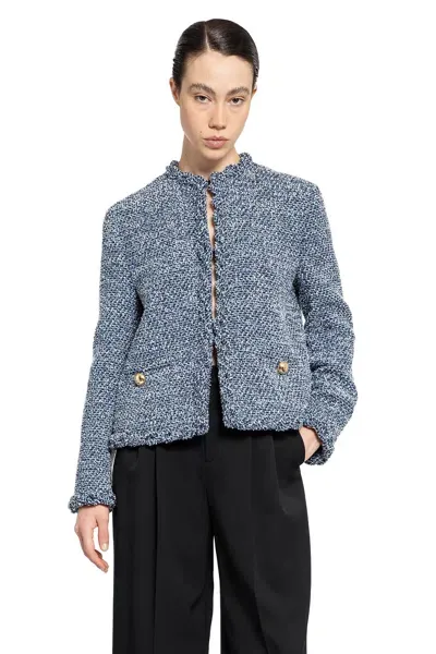 Valentino Woman Blue Jackets