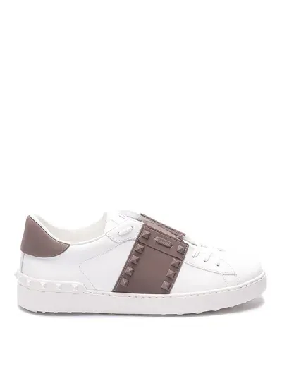 Valentino Garavani Zapatillas - Rockstud In White