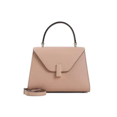 Valextra Iside Top Handle Mini Bag In Pink