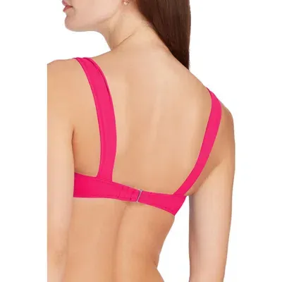 Valimare Athens Underwire Bikini Top In Fuscia