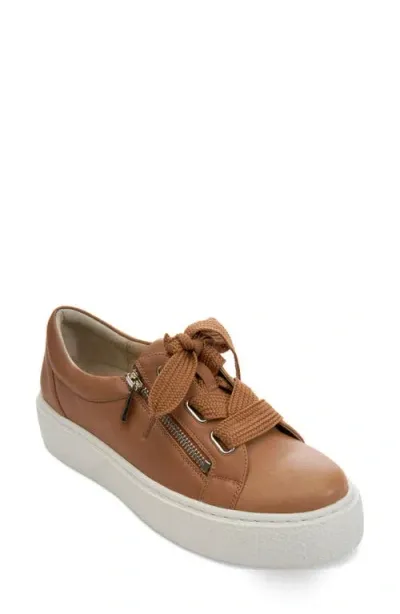 Vaneli Yucel Platform Sneaker In Cuoio