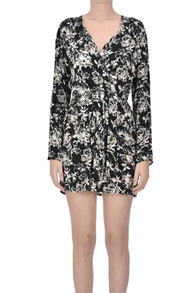 Vanessa Bruno Bombay Mini Dress In Black