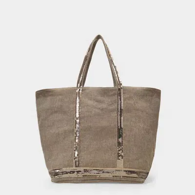 Vanessa Bruno Cabas L 667 Kaki Bag In Brown