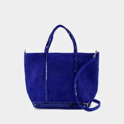 Vanessa Bruno Cabas S Shopper Bag -  - Linen - Blue