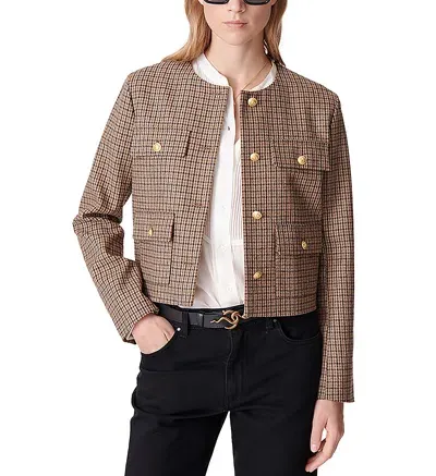 Vanessa Bruno Deana Jacket In Camel