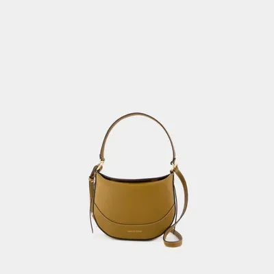 Vanessa Bruno Mini Daily Bag Crossbody In Brown