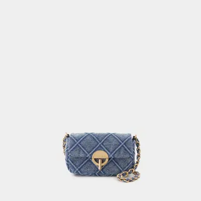 Vanessa Bruno Nano Moon Crossbody -  - Cotton - Blue