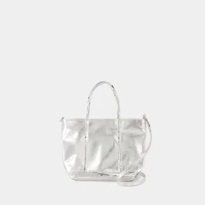 Vanessa Bruno Cabas S Shopper Bag -  - Leather - Silver