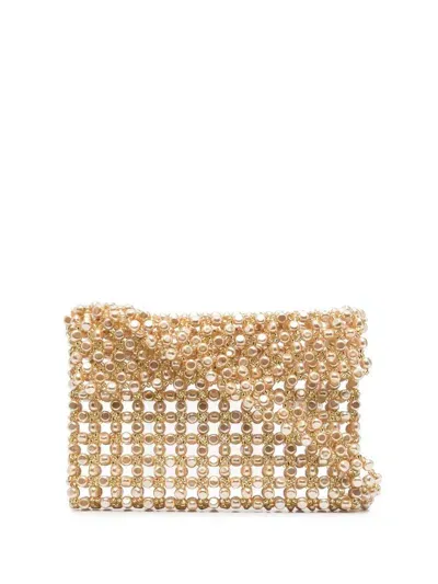 Vanina Sable Nacres Baguette In Gold