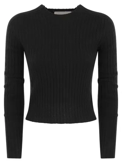 Vanisé Woman Sweater Black Size 4 Mohair Wool, Polyamide, Elastane