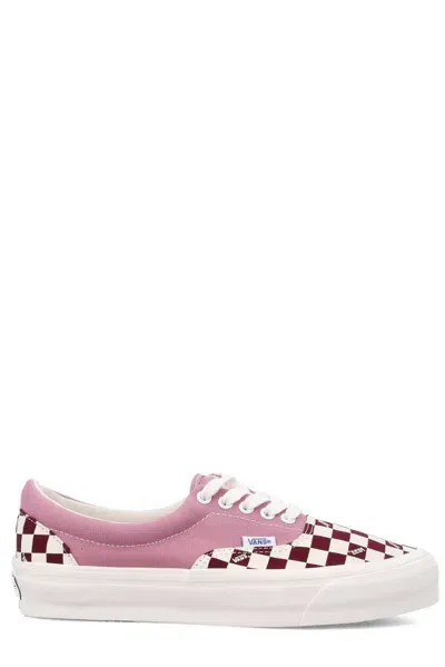 Vans Era Reissue 95 Panelled Sneakers In Pink