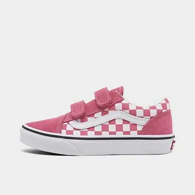 Vans Girls' Little Kids' Old Skool V Casual Shoes In Multi