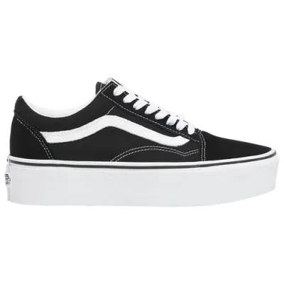 Vans Womens  Old Skool Platform In Black/white