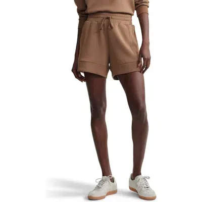 Varley Atrium High Waist Shorts In Golden Bronze