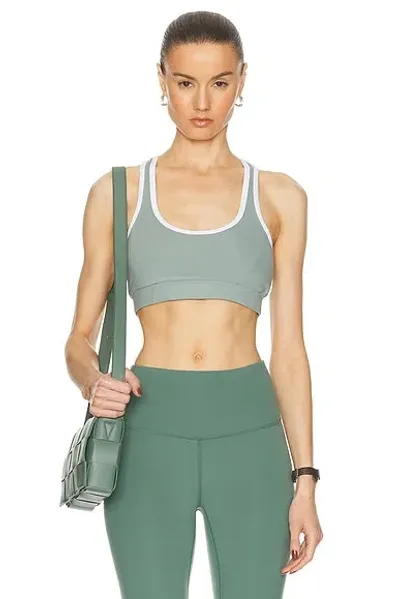 Varley Move Selma Bra In Mineral Green