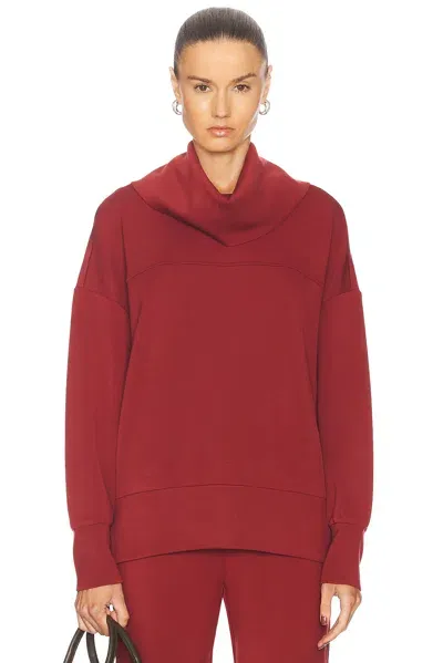 Varley Priya Sweater In Russet Brown