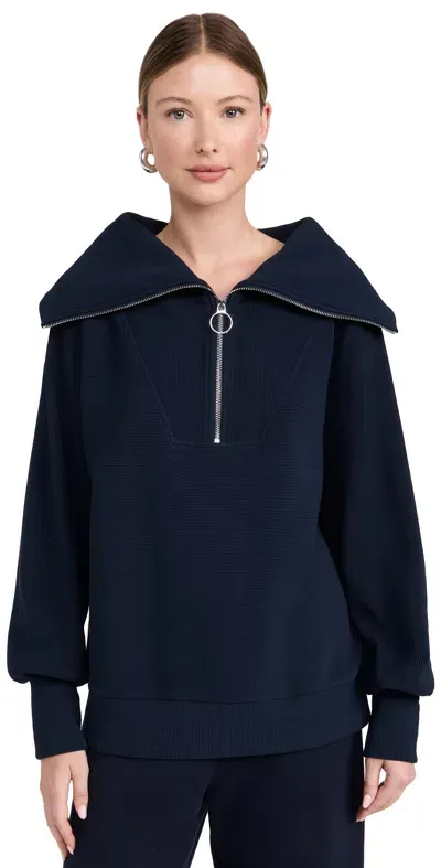 Varley Vine Half Zip Sweatshirt Dark Sapphire