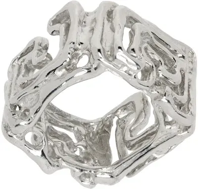 Vasiliki Silver 'house Of Asterion' Ring