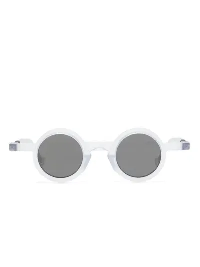 Vava Eyewear Round-frame Sunglasses In Gray