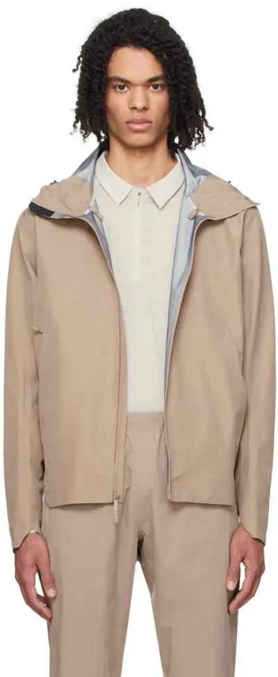 Veilance Beige Arris Jacket In Soil