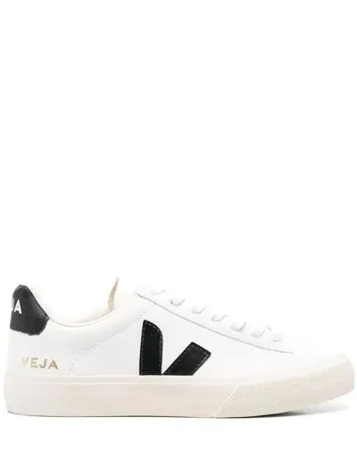 Veja Field Chfree Leath Shoes In Extra White Black