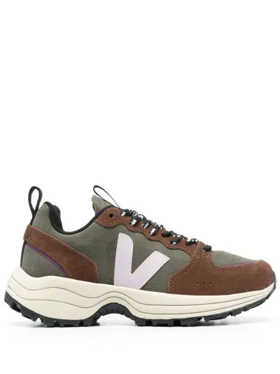 Veja Sneakers In Brown Fabric