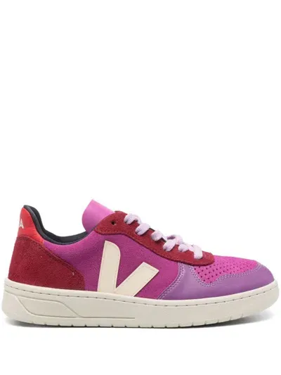 Veja V-10 Sneakers In Purple