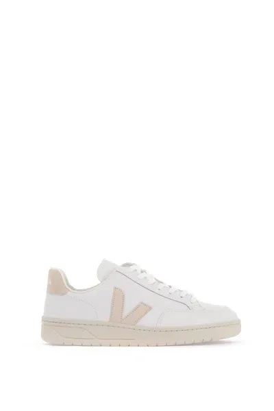 Veja V-12 Leather Sneaker In White