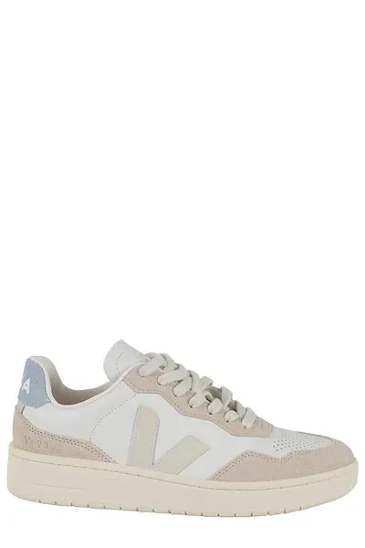 Veja V 90 In White / Light Blue