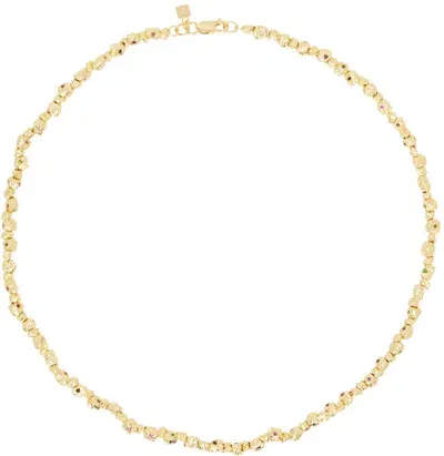 Veneda Carter Gold Vc025 Signature Gem Stone Necklace