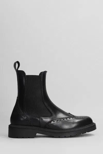 Veni Combat Boots In Black