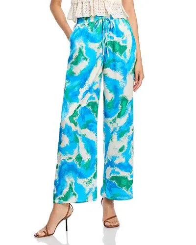 Vero Moda Wide Leg Pants In Dresden Blue