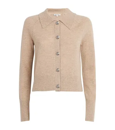 Veronica Beard Cashmere Cheshire Cardigan In Beige