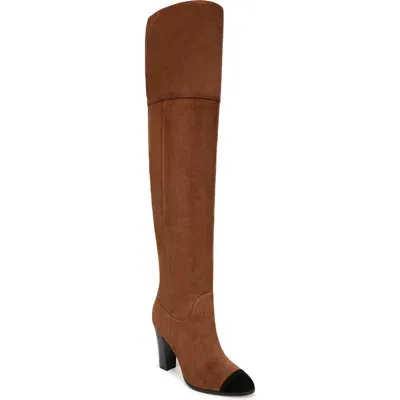 Veronica Beard Conrad Knee High Boot In Cedar