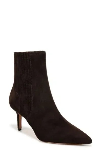 Veronica Beard Lisa 70mm Pointed Toe Bootie In Espresso