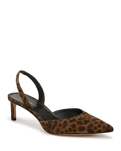 Veronica Beard Women's Caroline Slingback Pumps In Leopard