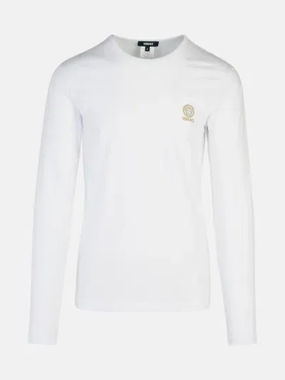 Versace 2 White Cotton T-shirts Set