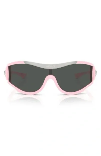 Versace 42mm Irregular Sunglasses In Pink