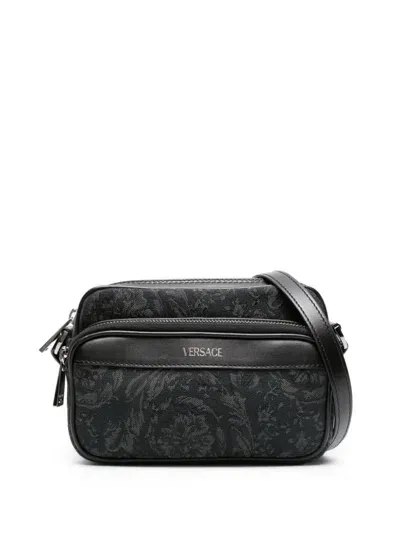 Versace Bags In Black/ruthenium