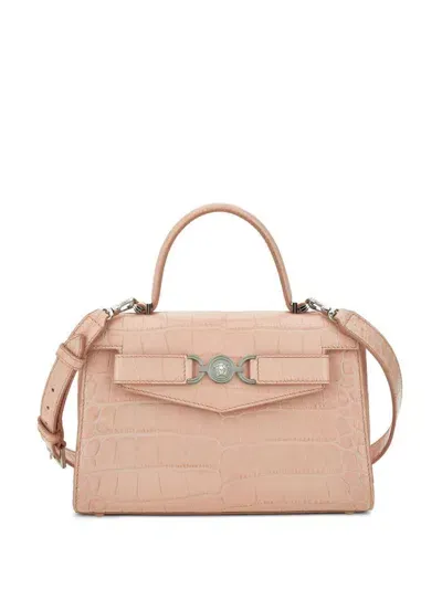 Versace Bags.. In Powder Blush/palladium