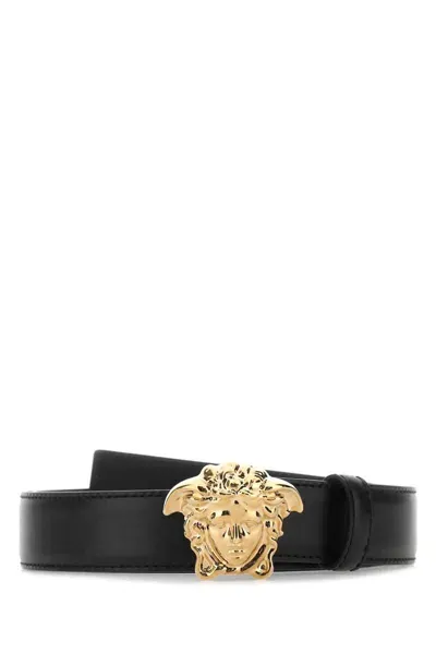 Versace Belt In Blackgold