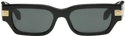 Versace Black Classic Top Sunglasses In Gb1/87