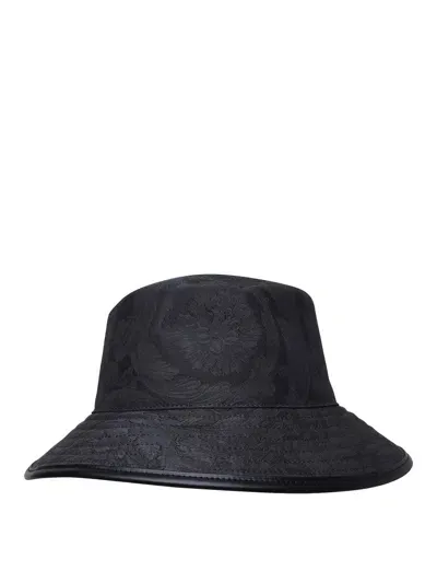 Versace Logo Hat. In Black